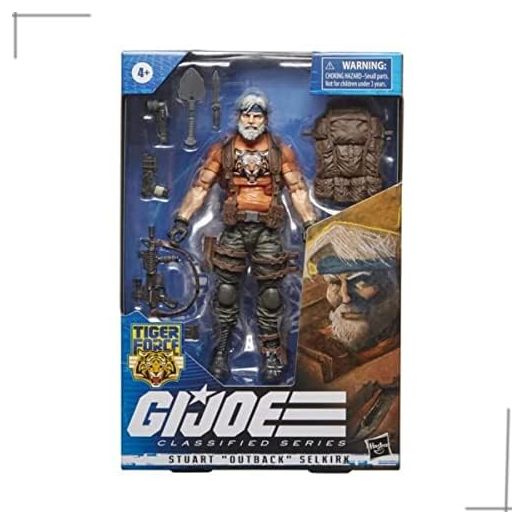 G.I. Joe Classified 6 Inch Action Figure Tiger Force Exclusive - Stuart Outback Selkirk