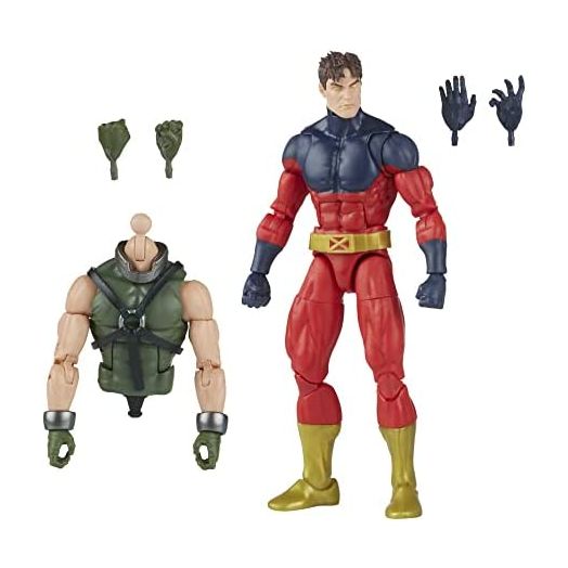 Marvel Legends Series X-Men Vulcan Action Figure 6-inch Collectible Toy, 2 Accessories and 1 Build-A-Figure Part