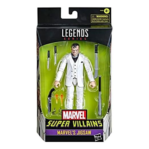 Hasbro - Marvel Legends Series Marvel's Jigsaw Playsets Toy Figures, Multicolor (F34345L00)