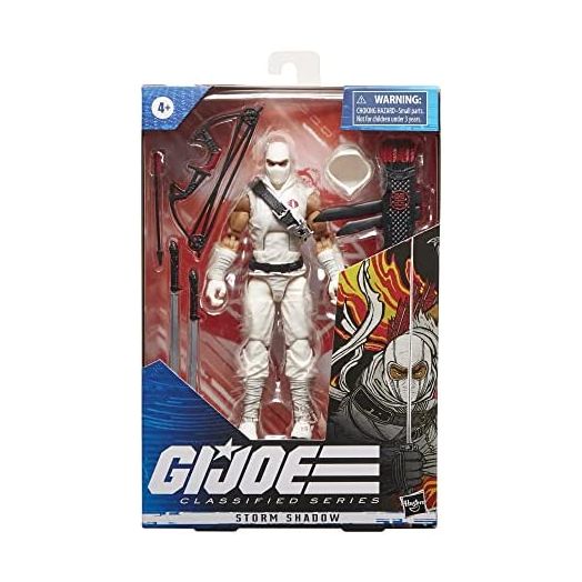 G.I. Joe Classified Series Storm Shadow Action Figure 35 Collectible Premium Toy, Multiple Accessories 6-Inch-Scale with Custom Package Art