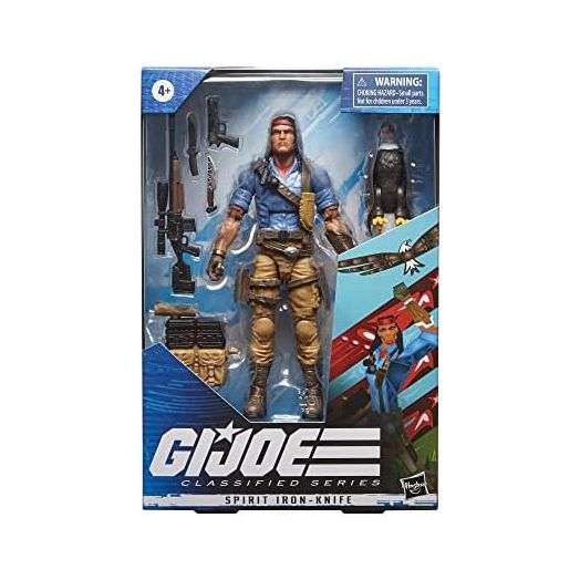 G.I. Joe Classified Series Spirit Iron-Knife Action Figure 36 Collectible Premium Toy, Multiple Accessories 6-Inch-Scale, Custom Package Art