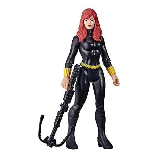 Marvel Legends Series 3.75-inch Retro 375 Collection Black Widow Action Figure Toy, 1 Accessory