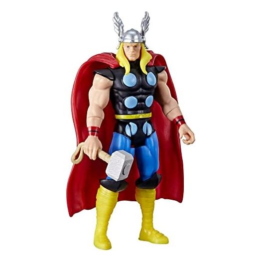 Marvel Legends Series 3.75-inch Retro 375 Collection Thor Action Figure Toy, 1 Accessory