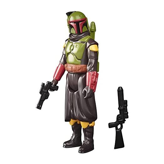 Star Wars Retro Collection Boba Fett (Morak) Toy 3.75-Inch-Scale The Mandalorian Collectible Action Figure, Toys Kids 4 and Up