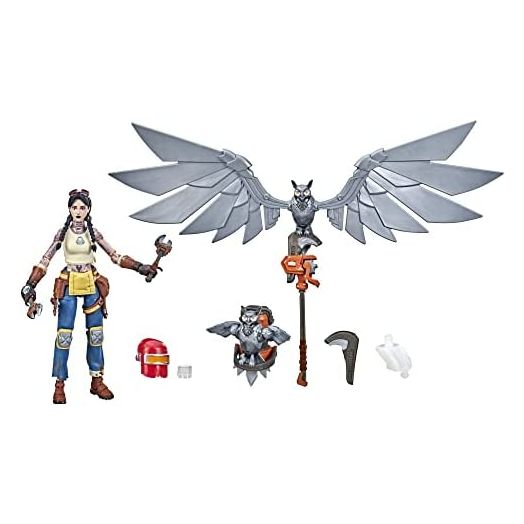 FORTNITE Hasbro Victory Royale Series Jules and Ohm Deluxe Pack Collectible Action Figures with Accessories - Ages 8 and Up, 6-inch (Amazon Exclusive)