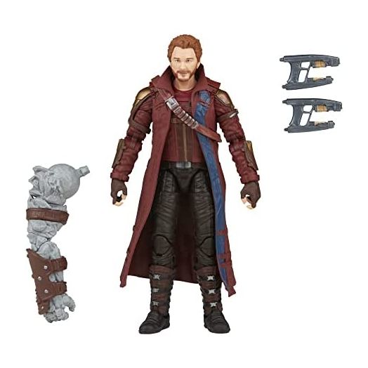 Marvel Legends Series Thor: Love and Thunder Star-Lord Action Figure 6-inch Collectible Toy, 2 Accessories, 1 Build-A-Figure Part