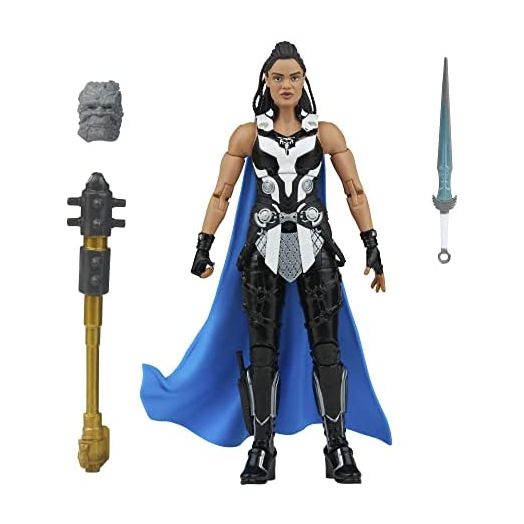 Marvel Legends Series Thor: Love and Thunder King Valkyrie Action Figure 6-inch Collectible Toy, 1 Accessory, 2 Build-A-Figure Parts