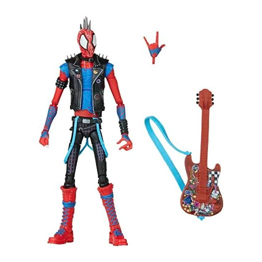 Marvel Legends Series Spider-Man: Across The Spider-Verse Spider-Punk 6-inch Action Figure Toy, 1 Accessory