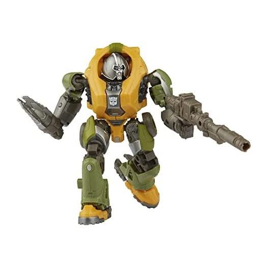 TRANSFORMERS Toys Studio Series 80 Deluxe Class Transformers: Bumblebee Brawn Action Figure - Ages 8 and Up, 11 cm, Multicolor