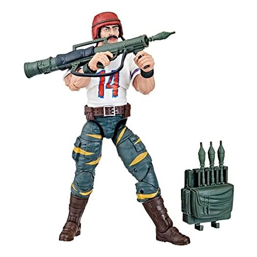 G.I. Joe Classified Series Figure, 6" Figure with Accessories - Tiger Force David L. Bazooka Katzenbogen - F4756 - Hasbro