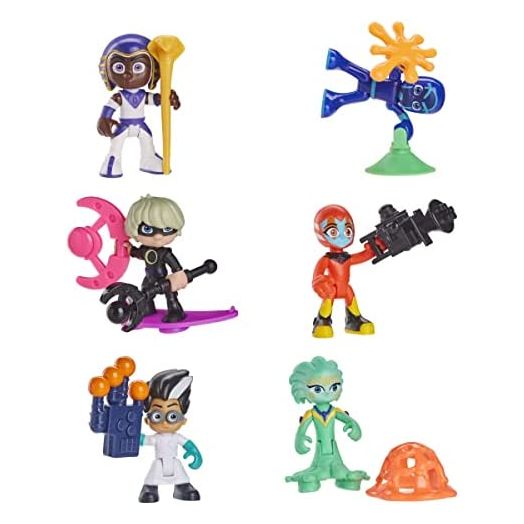 PJ Masks Ultimate Villain Collection Preschool Toy, Figure Set with 6 Action Figures and 11 Accessories for Kids Ages 3 and Up (Amazon Exclusive)