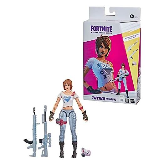 Hasbro Fortnite Victory Royale Series TNTina (Ghost) Collectible Action Figure with Accessories, 6-inch Scale
