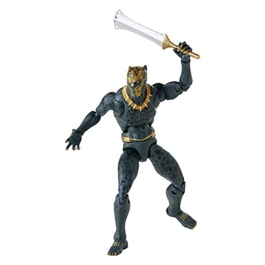 Marvel Legends Series Black Panther Legacy Collection Killmonger 6-inch Action Figure Collectible Toy, 5 Accessories