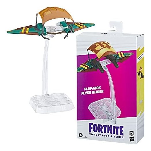 Fortnite Victory Royale Series Flapjack Flyer Collectible Glider for Action Figure with Display Stand - Ages 8 and Up, 6-inch