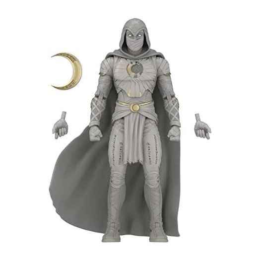 Marvel Legends Series Disney Plus Moon Knight MCU Series Action Figure 6-inch Collectible Toy, Includes 4 Accessories