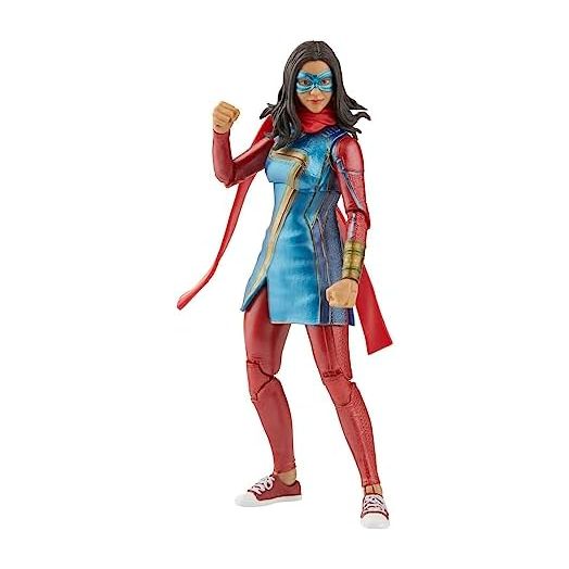 Marvel Hasbro Legends Series Disney Plus Ms MCU Series Action Figure 6-inch Collectible Toy, Includes 2 Accessories and 1 Build-A-Figure Part