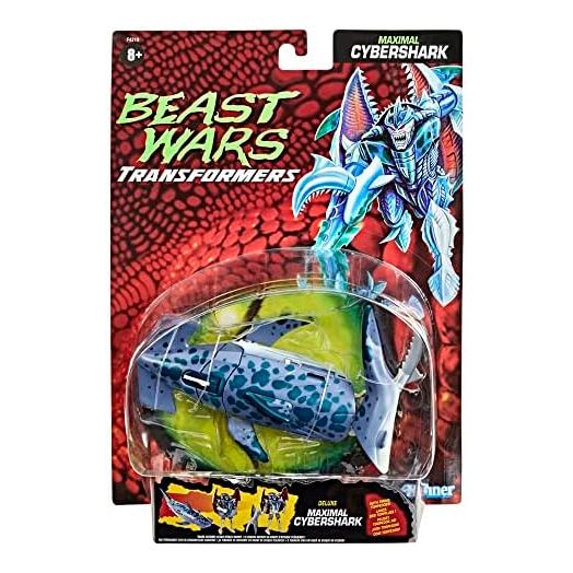 Hasbro - Maximal Cybershark Beats Wars Transformers 12cm Action Figure, Multicolor, Single (136338)
