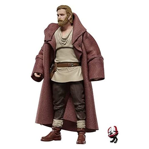 Star Wars The Vintage Collection OBI-Wan Kenobi (Wandering Jedi) Toy, 3.75-Inch-Scale OBI-Wan Kenobi Figure, Kids Ages 4 and Up, Multicolored, F4474