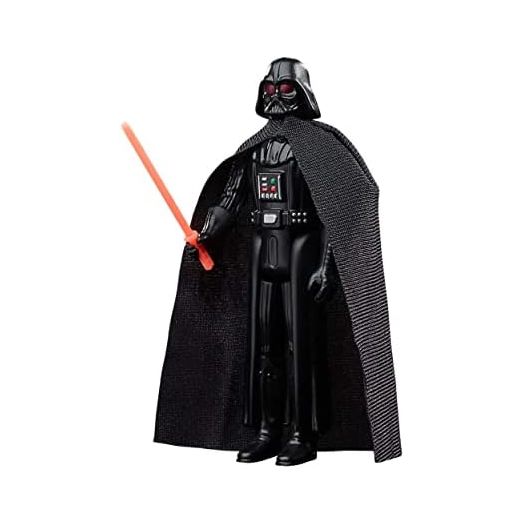 STAR WARS Retro Collection Darth Vader (The Dark Times) Toy 3.75-Inch-Scale OBI-Wan Kenobi Figure, Toys for Kids Ages 4 and Up, Multicolored, F5771