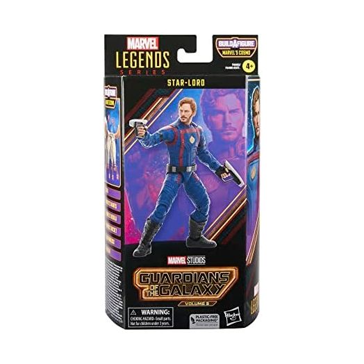 Marvel Legends Series Star-Lord, Guardians of The Galaxy Vol. 3 6-Inch Collectible Action Figures, Toys for Ages 4 and Up