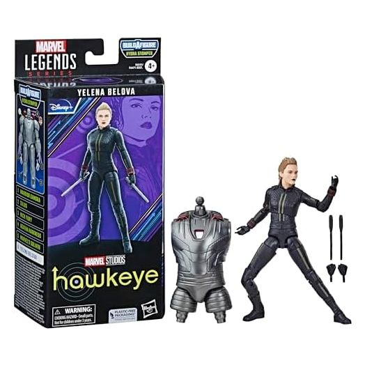 Marvel Legends Series Yelena Belova, Hawkeye Collectible 6-Inch Action Figures, Ages 4 and Up, Small
