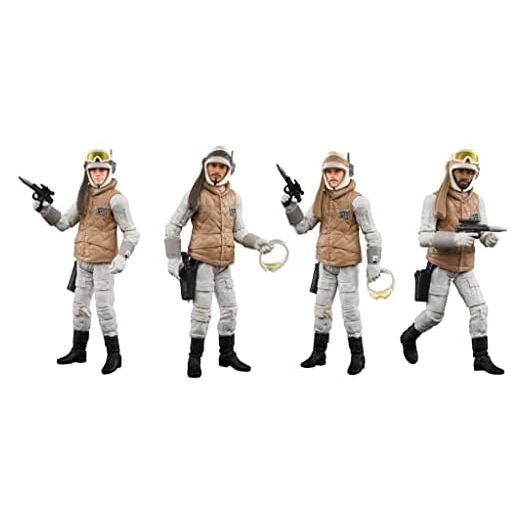 STAR WARS The Vintage Collection 3.75-Inch Rebel Soldier (Echo Base Battle Gear) 4-Pack Action Figure Set F5555 Ages 4 and Up