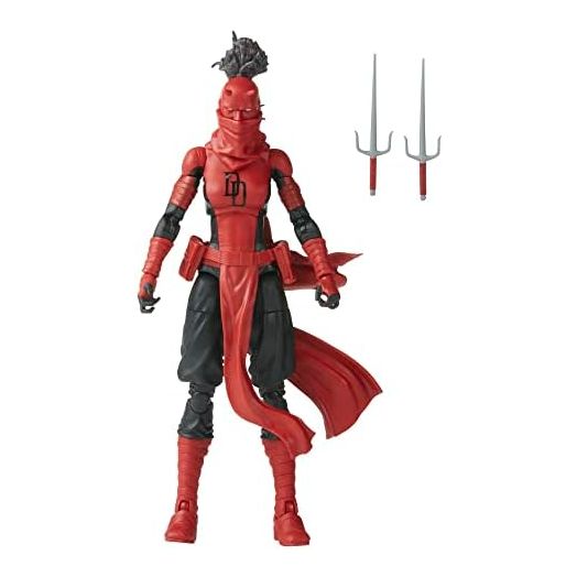 Marvel Legends Series Elektra Natchios Daredevil, Collectible 6 Inch Action Figures, 2 Accessories