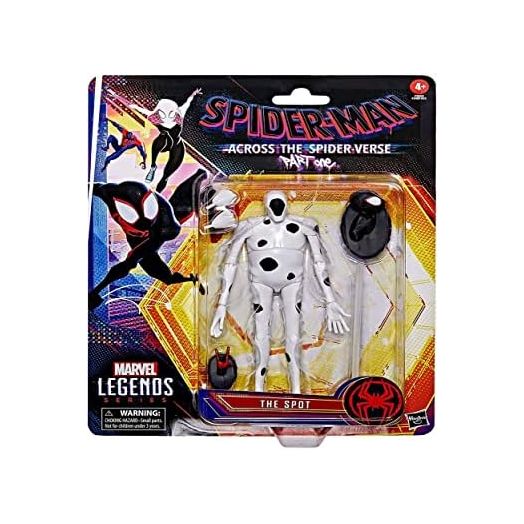 Marvel Legends Series Spider-Man Across The Spider-Verse The Spot 6-Inch Action Figure Toy, 5 Accessories White