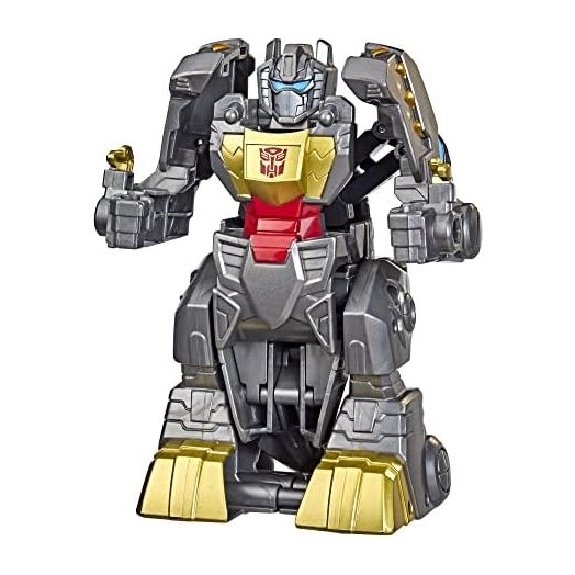 Transformers Classic Heroes Team Grimlock Converting Toy, 4.5-Inch Action Figure, for Kids Ages 3 and Up