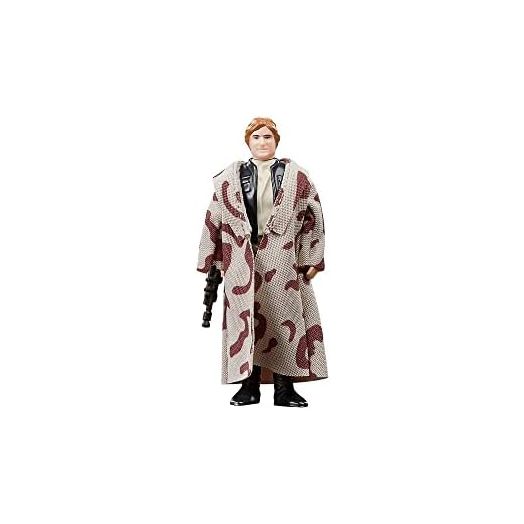 STAR WARS Retro Collection Han Solo (Endor), Return of The Jedi 3.75-Inch Collectible Action Figures, Ages 4 and Up