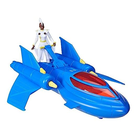 Marvel Studios X-Men '97, X-Men Team X-Jet and 4-inch Storm Figure, Super Hero Toys and Action Figures for Kids Ages 4 and Up