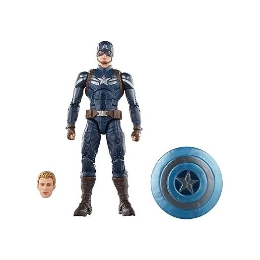 Marvel Hasbro Legends Series Captain America, Captain America: The Winter Soldier Collectible 6 Inch Action Figures, Legends Action Figures