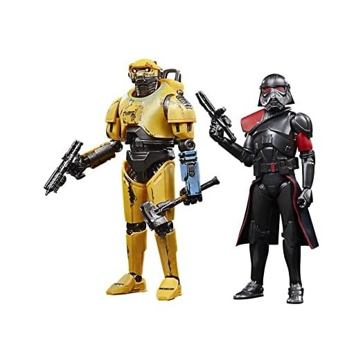 STAR WARS The Black Series NED-B & Purge Trooper, OBI-Wan Kenobi 6-Inch Collectible Action Figures Carbonized 2-Pack, Ages 4 and Up (Amazon Exclusive)