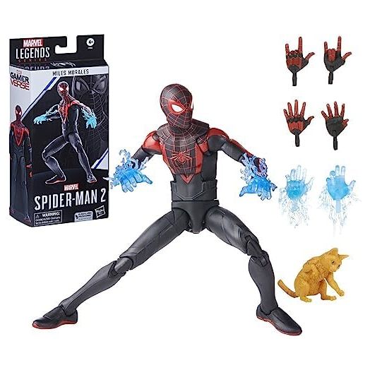 Marvel Legends Series - 6" Figurine and Accessories - Miles Morales Gameverse - F7056 - Hasbro