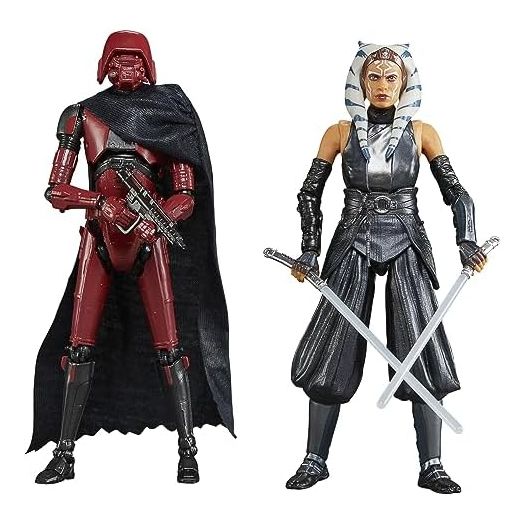 STAR WARS The Black Series Ahsoka Tano & HK-87 Assassin Droid, Ahsoka 6-Inch Action Figures, 2-Pack, Ages 4 and Up (Amazon Exclusive)