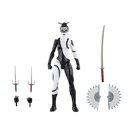 Marvel Hasbro Legends Series Lady Bullseye, Knights Collectible Comics 6 Inch Action Figures, Legends Action Figures