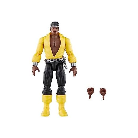 Marvel Legends Series Luke Cage Power Man, Knights Collectible Comics 6-Inch Action Figures