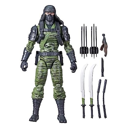 G.I. Joe Classified Series Ralph Nunchuk Badducci, Collectible G.I. Joe Action Figures, 80, 6 inch Action Figures for Boys & Girls, with 7 Accessories