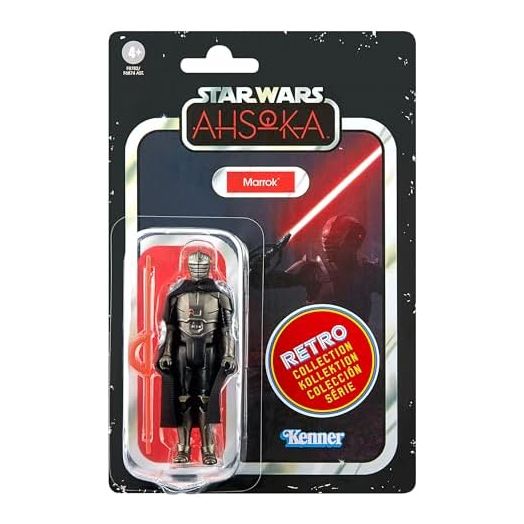 STAR WARS Retro Collection Marrok, Ahsoka 3.75-Inch Collectible Action Figures, Ages 4 and Up