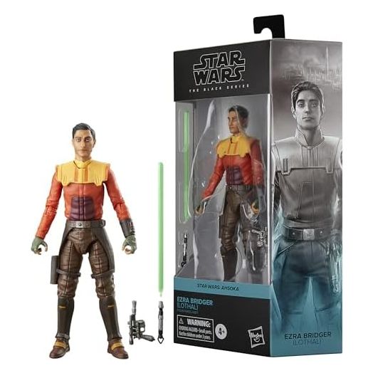Star Wars The Black Series Ezra Bridger (Lothal), Star Wars: Ahsoka 6-Inch Action Figures, Ages 4 and Up