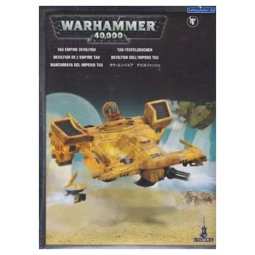 Games Workshop 99120113043" Tau Empire Ty7 Devilfish, Black