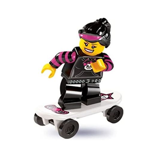 LEGO 8827 Minifigures Series 6 - Minifigure Skater Girl x1 Loose
