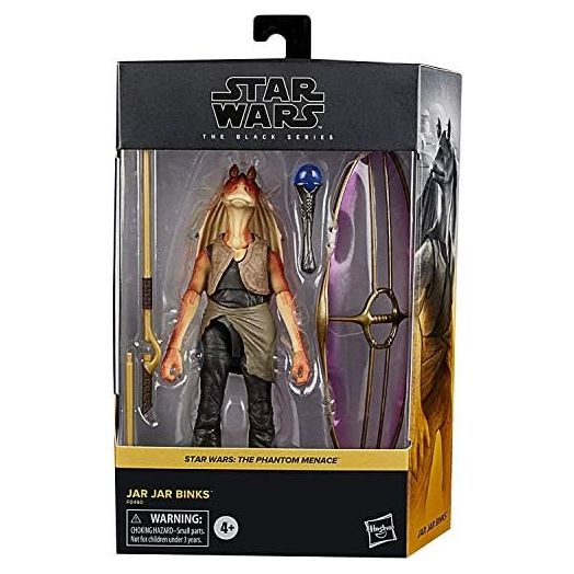 Star Wars The Black Series Jar Jar Binks 6-Inch-Scale Star Wars: The Phantom Menace Collectible Deluxe Action Figure