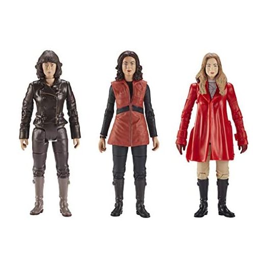 Doctor Who Companions of The 3rd and 4th Doctors Set B - Includes Sarah Jane Smith, Romana 1, & Romana 2 Action Figures - Classic Dr Who Merchandise - Character Options - 5.5”