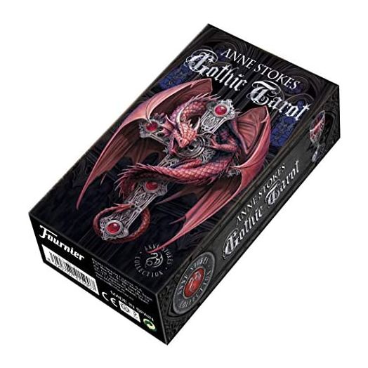 Heraclio Fournier Anne Stokes Gothic Tarot, Black