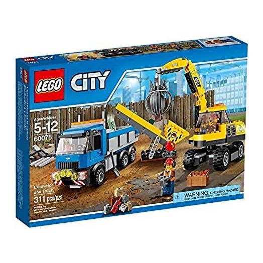 LEGO City Demolition 60075 Excavator and Truck