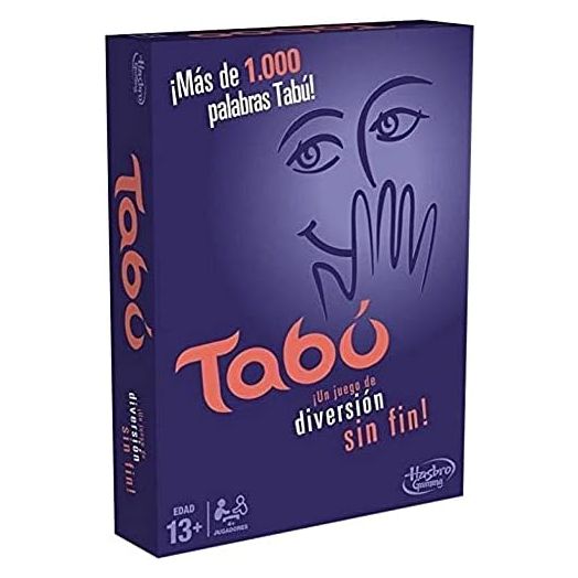 Hasbro Gaming - Taboo Dice Game Spanish Version 26.7 x 20.1 x 5.1 Multicoloured