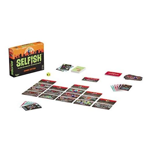 Ridley’s Selfish: Zombie Edition Card Game – Easy to Play Party Game for Groups – Ideal for 2-5 Players, Ages 7+ – Makes a Great Gift Idea