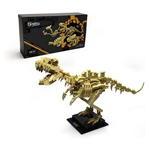 Nifeliz Dinosaur Fossils Building Kit (Tyrannosaurus Rex, 523pcs), Creative Skills