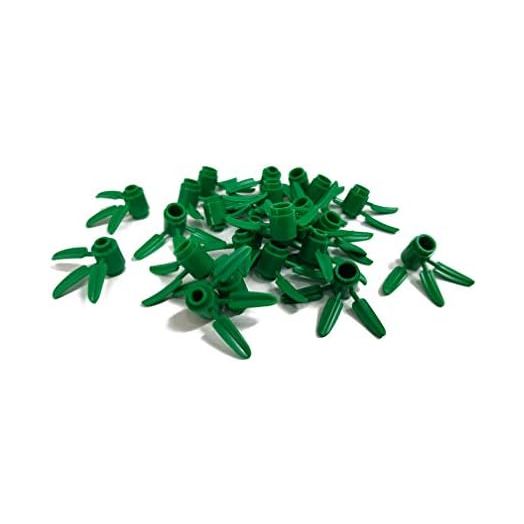 LEGO - 30176 Harry Potter Round Plant Shape Bricks with Bamboo Leaves 1x1 Pin 25 Units